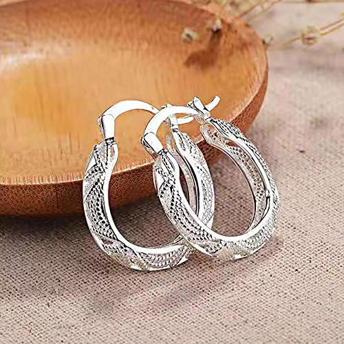 925 Sterling Silver Heart Earrings For Women Trendy Hypoallergenic Gold Dangle Earrings Jewelry Valentines Gifts For Her4