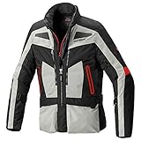  Spidi H2Out Voyager Evo Giacca tessile motociclistica Nero/Grigio/Rosso