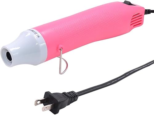 Pistola de calor, herramientas de pistola de aire caliente, pistola retráctil con soporte para bricolaje, pintura en relieve y secado de pintura,