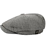Paperboy Hat, Stylish Unisex Beret, Classic Gray Cap, Made from Durable Polyester, Perfect for Casual and Formal Occasions