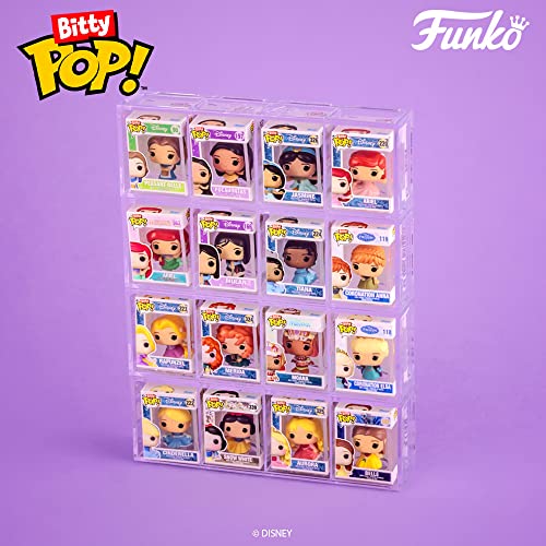 Funko Bitty Pop! Disney Princess - Peasant Belle, Pocahontas, Jasmine et une Mini-figurine Mystère en Surprise - 2.2 Cm Collectionnable - Étagère Empilable Incluse - Idée de Cadeau - Disney Fans
