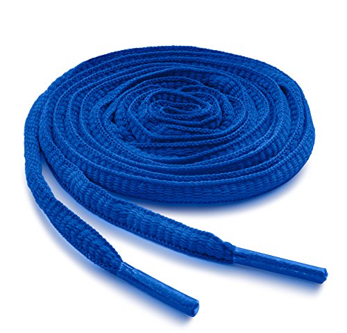 OrthoStep Oval Athletic Royal Blue 45 inch Shoelaces 2 Pair Pack