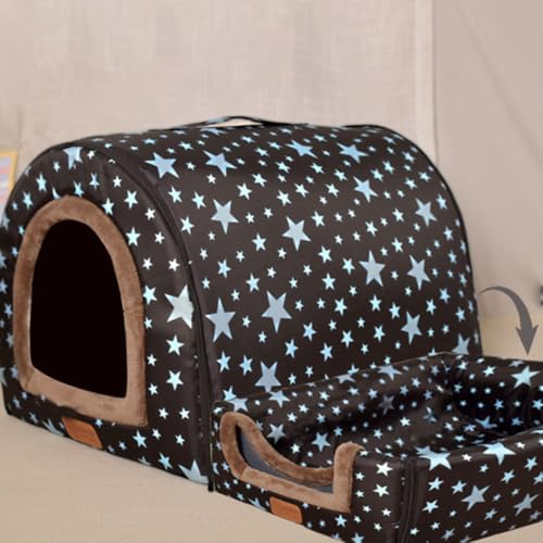 犬 ベッド 洗える 猫 ベッド ドーム型 猫ハウス ペットベッド ペットハウス 冬用 あったかい 滑り止め 取り外し可能 ペット用品 フワフワ ふかふか 室内用寒さ対策 柄A6