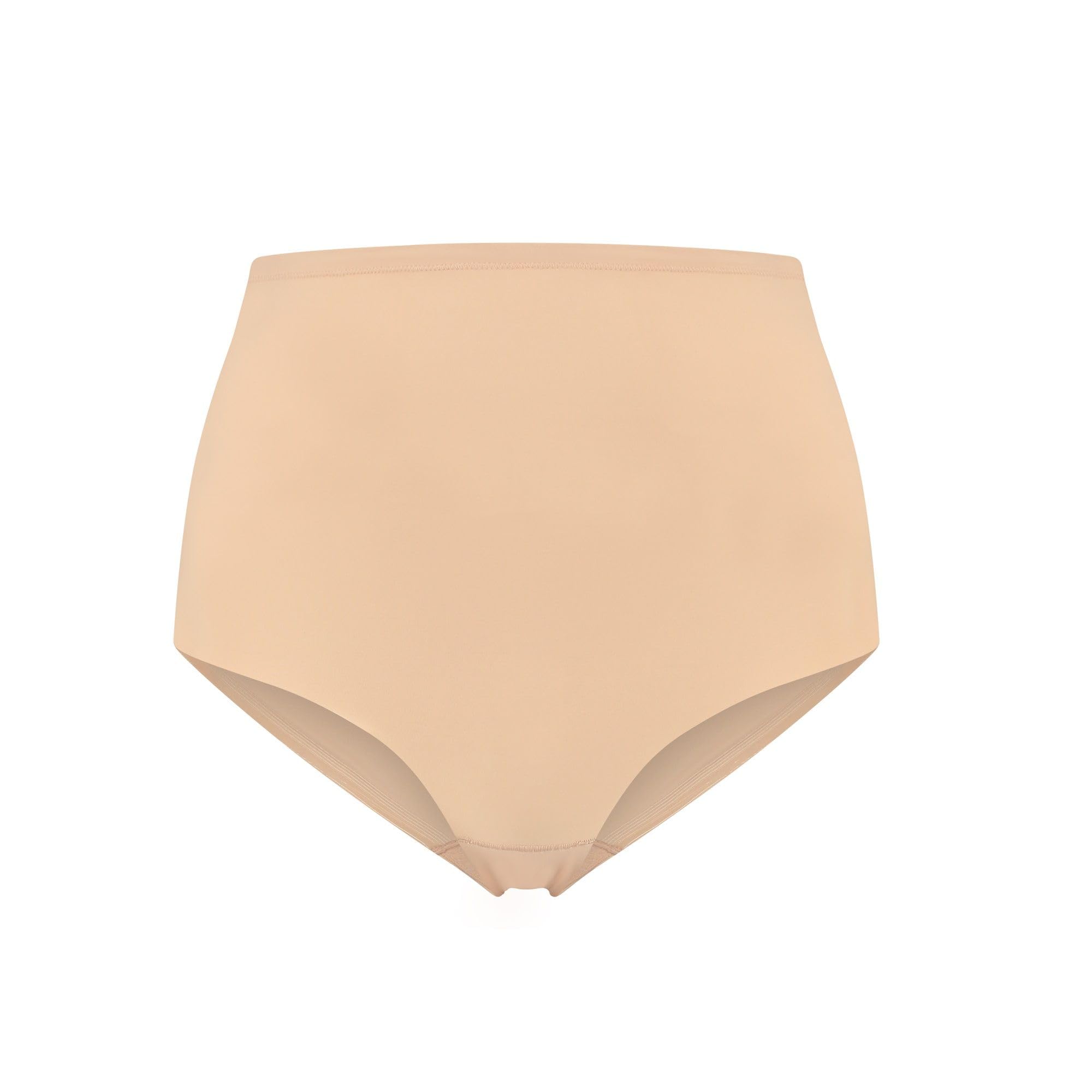 Bye Bra Women's Beige Mid-Rise Shaping Brief For
