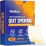 Nicotine Patches to Quit Smoking Step 1, 21 mg - Stop Smoking Aid - Each Patch Provides a 24-Hour Nicotine Transdermal System (30 Patches)
