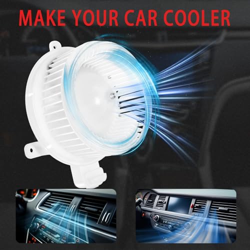 Image of 700298 HVAC Heater Blower Motor Fan Front Replacement Compatible with Toyota Sienna 2011-2020, for Toyota Sequoia 2008-2022, Replaces# 871030C051,87103-0C051,75050