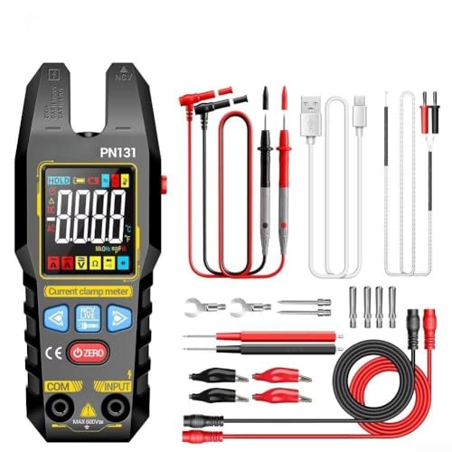 Pince multimètre PN131 True RMS ampèremètre rechargeable AC DC 4000 comptes