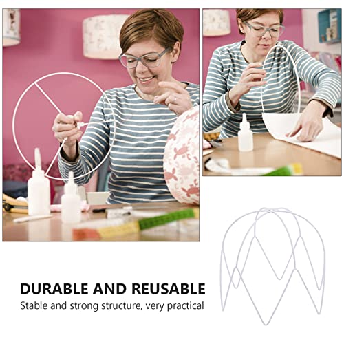 Abat-jour en fil de fer E27 pour lustre artisanal et lampe de table - 6