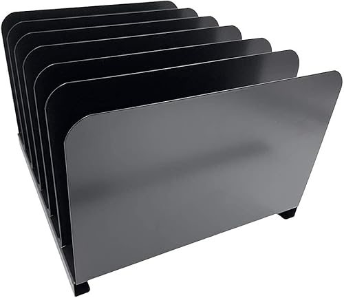 Miniatura 4 de Huron Organizador de escritorio vertical, 6 compartimentos