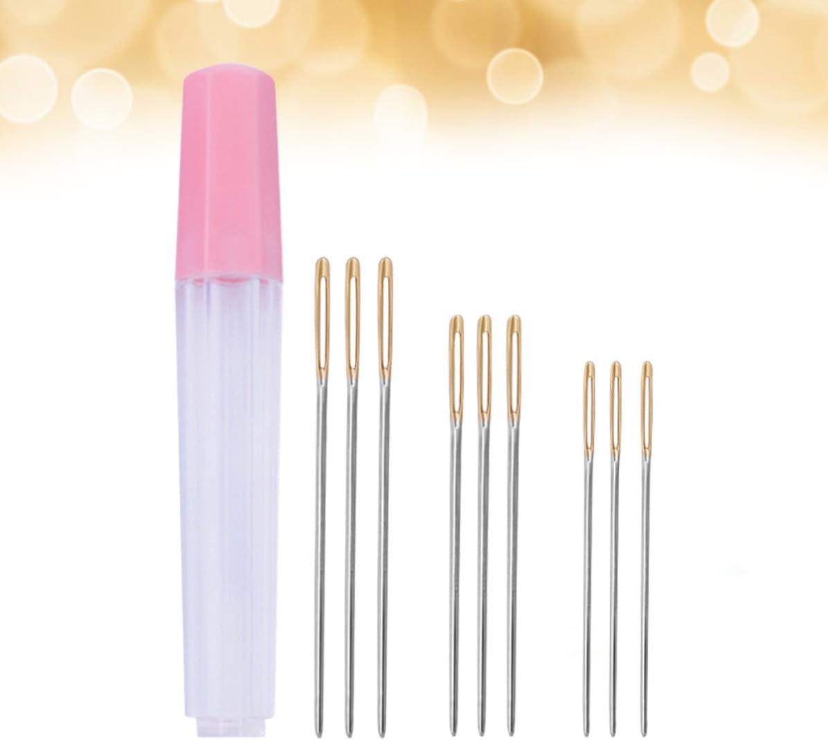 9pcs Large Eye Yarn Needle for Ladies Decorative Stitching
