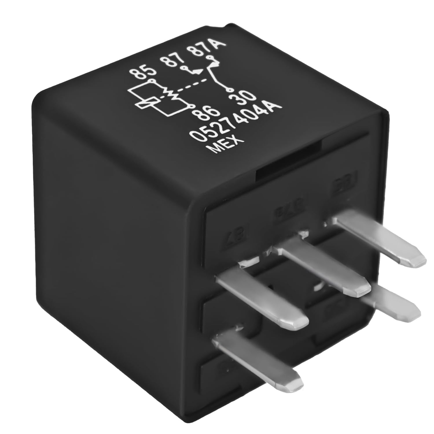 Relay 12193602 3602 (Pack of 2) - 12V 40A 5-pins Automotive Relay - Compatible with 15328865 96263403 5810-0201 12177234