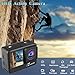 Xilecam Action Camera with 32GB Memory Card Waterproof Cameras 4*Zoom Dual Screen 131FT(40m) Waterproof Underwater Camera with 2X Batteries and Multifunctional Accessories Action Cam (A3B)