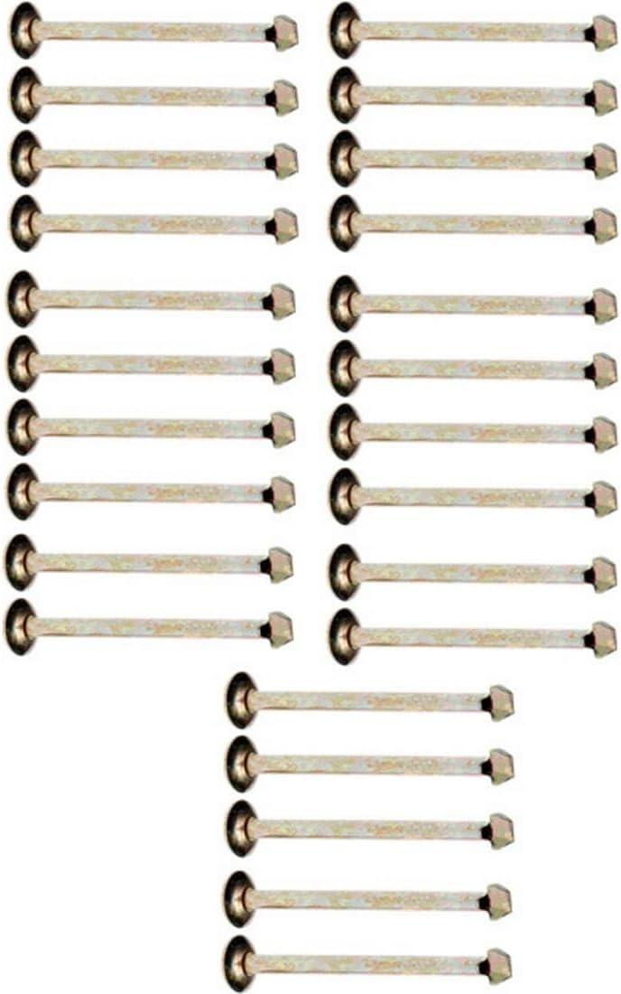 Replace Front Drum Brake Shoe Spring Hold Down Pin for Edsel Villager 5.9L 1958 1959, for Ford Country Sedan 3.6L 1954, for Country Sedan 3.7L 1953, for Ranger 3.6L 1959 1960, 1 Pack
