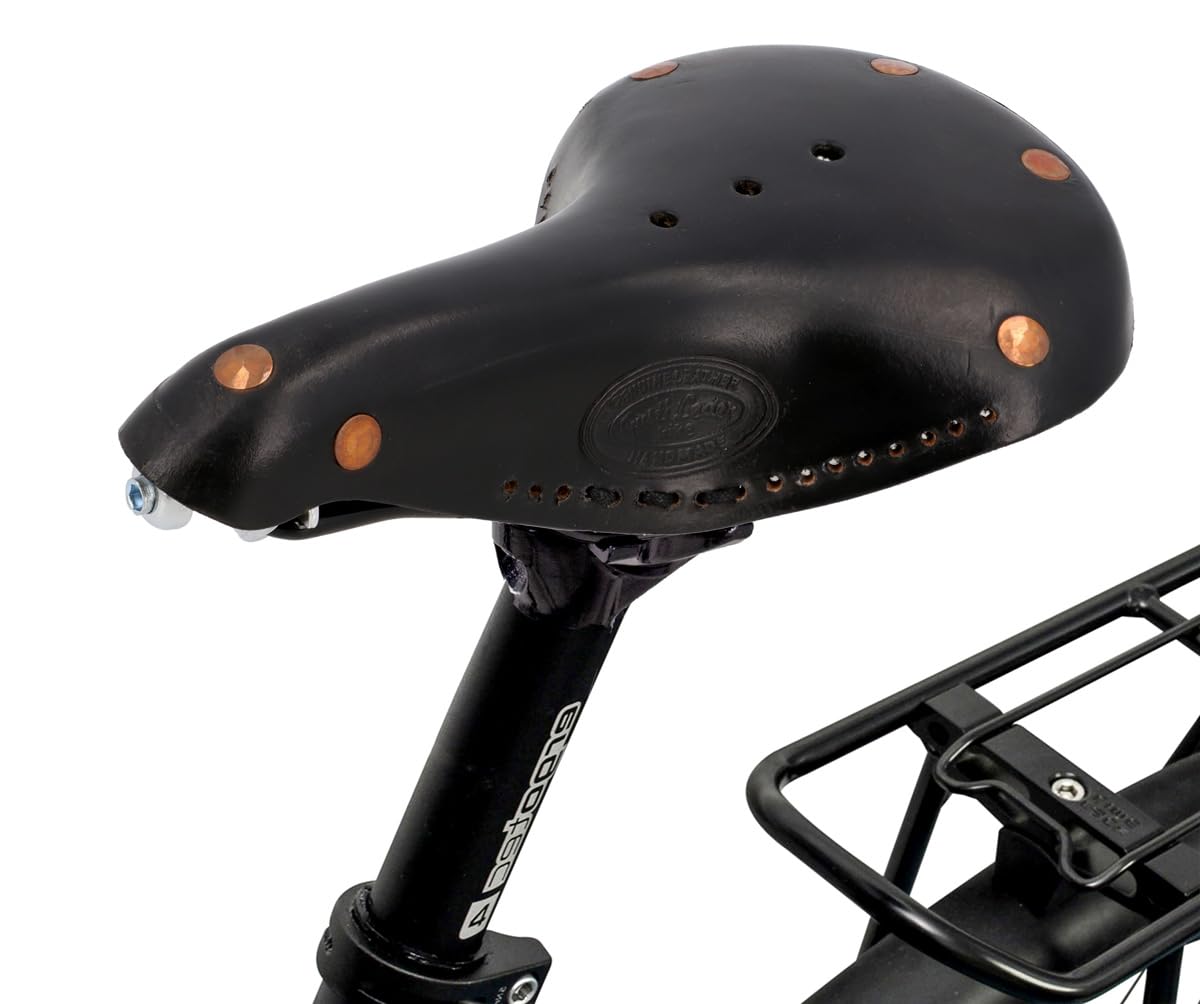 Gusti Cuero Bernhard H. - Sillín de Piel para Bicicleta Silla de Montar Color