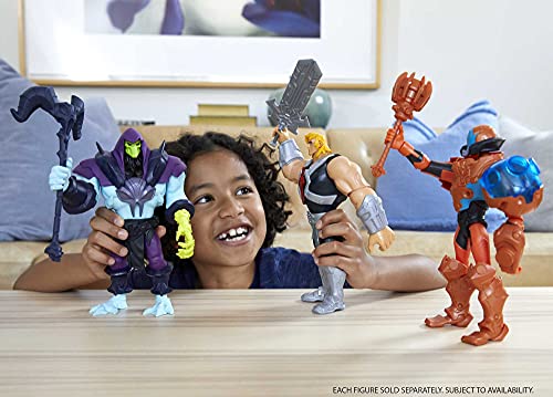 He-Man And The Masters Of The Universe Skeletor Large Figure With Accessory Inspired By Motu Netflix Animated Series, 8.5-In Collectible Toy For Kids Ages 4 Years & Older #TOP1