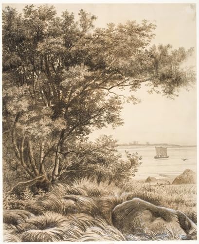 Art mural en toile Vilhelm Kyhn impression grand format paysage d'arbres