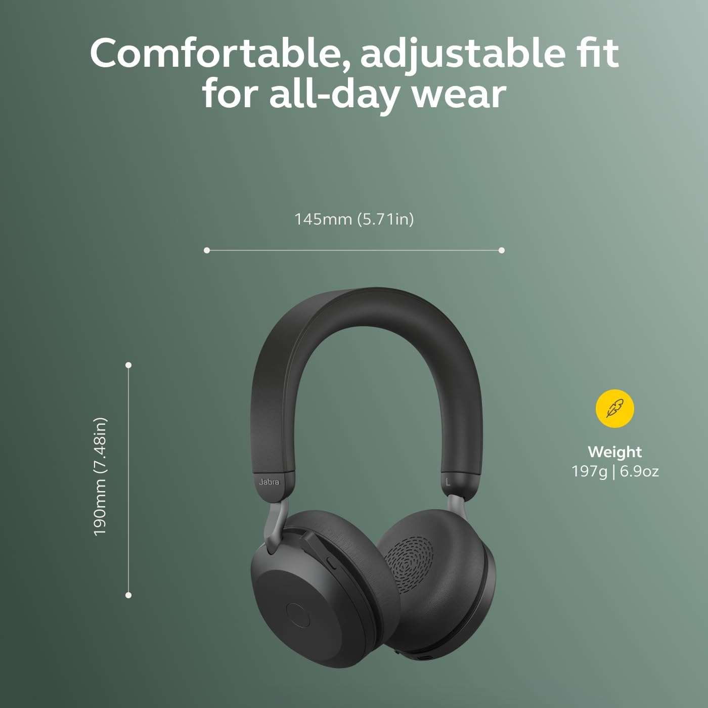 Jabra Evolve2 75 Link380a MS Stereo Blk