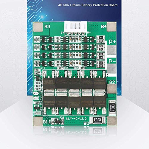4S 50A lithiumbatterij-beschermplaat, 3,2 V Life Battery BMS PCB laadboard - Afbeelding 5