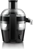 Philips Viva Collection Entsafter - Kompaktes Design, QuickClean-Technologie, Direktsaft in Glas, 500W Motor, 1,5L Fassungsvermögen, Tropf-Stopp, Leicht zu reinigen (HR1832/00) - 3