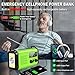20000mAh/ 74000mWh Emergency Hand Crank Radio, AM/FM/NOAA Portable Weather Radio, Battery Powered Solar Radios with USB Phone Charger, Reading Lamp Flashlight & SOS for Emergency/Hurricane/Home