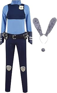 Zoo Topia Halloween Carnival Suit Judy Hopps Bunny Uniform With Bag Nick Wilde Cosplay Costume Sloth Flash Outfits