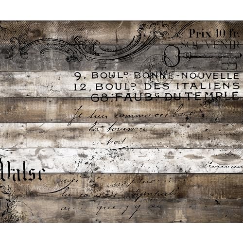 murando - Vlies Fototapete Vintage Holz 350x256 cm - Foto Tapete...