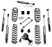 Teraflex Jeep Wrangler JK 4 Dr Unlimited 2.5" Suspension Lift With FREE Steering Stabilizer - Includes Teraflex Lift # 1251000 & Stabilizer # 1513001