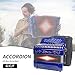 Horse 34 Key Accordion, GCF 12 Bass 3 Row, Made of Celluloid Louder & Clearer Timbre than Plastic,Accordions Instrument for Adults,W/Luxury Backpack,Straps,34 Buttons Acordeón Acordeones Para Adultos