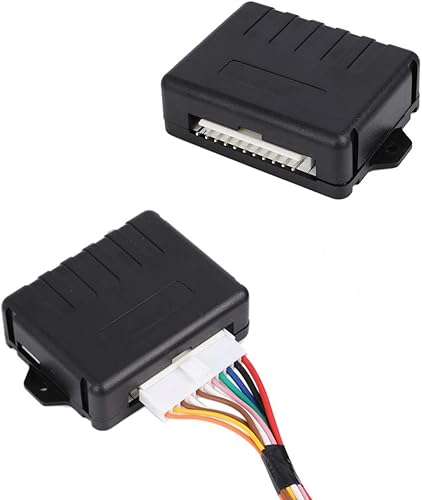 Miniatura 2 de X AUTOHAUX Sistema de bloqueo central de 4 puertas, kit de entrada sin llave para automóvil con actuador, solo para vehículos de 12 V, cerradura