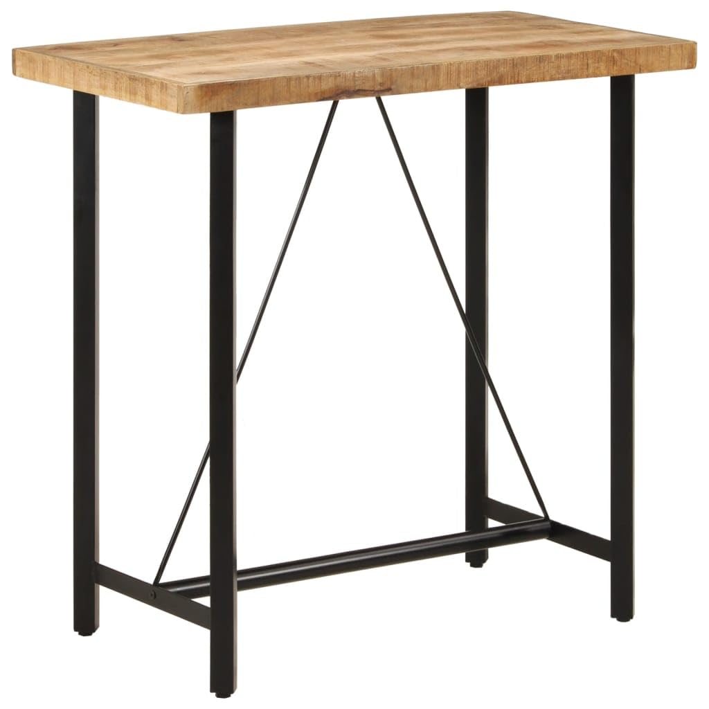Table de bar en bois pour optimiser l'espace et recevoir vos invités avec style