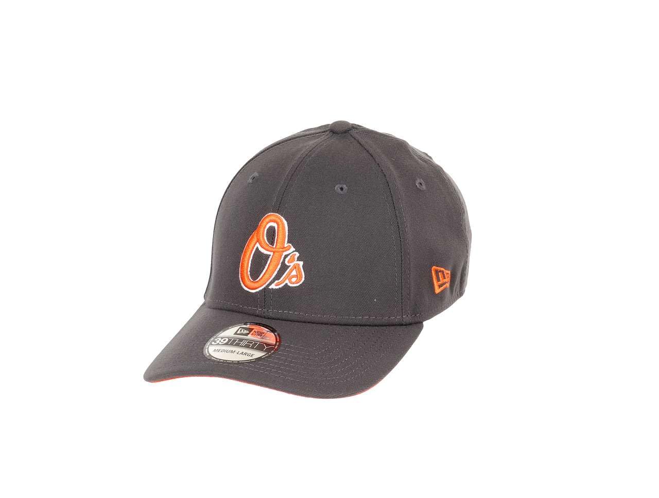 New Era Baltimore Orioles MLB Graphene Grey 39Thirty Stretch Cap