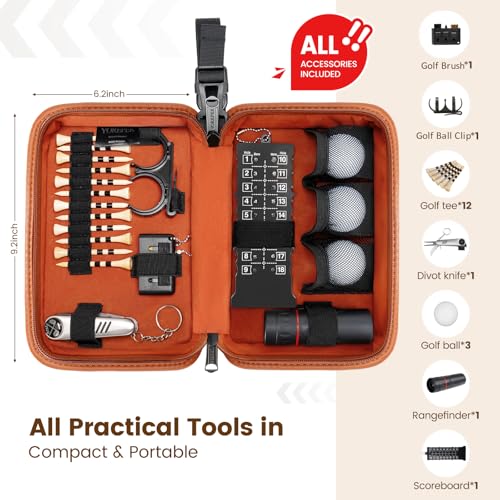 YOREPEK Golf Kit with Monocular