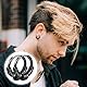 EAVUYIS Creolen Medizinischer Edelstahl Vintage Perforierter Knorpelschmuck Ohrring Creolen Geeignet für Männer und Frauen Punk Hip Hop Ohrringe Hypoallergen Schwarz