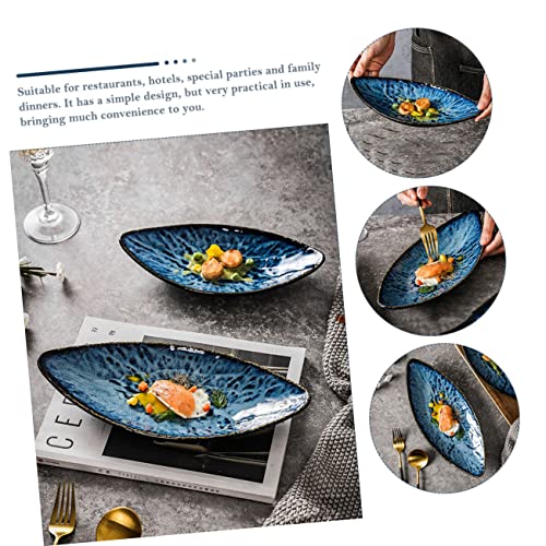 Plato de cerámica para sushi japonés estilo sashimi miniatura 7