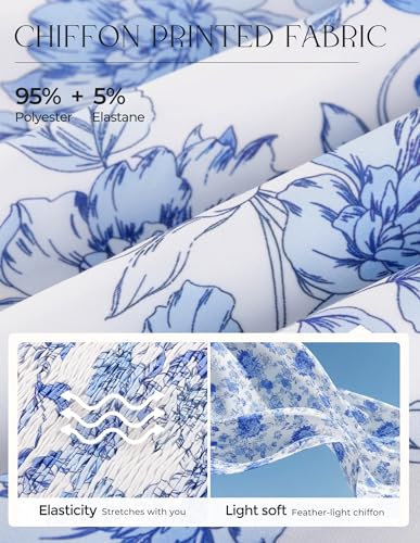 Image of GRACE KARIN Womens Summer Floral Maxi Dress 2026 Flowy Wedding Guest Dress A Line Boho Dresses Fashion Clothing with Pockets
