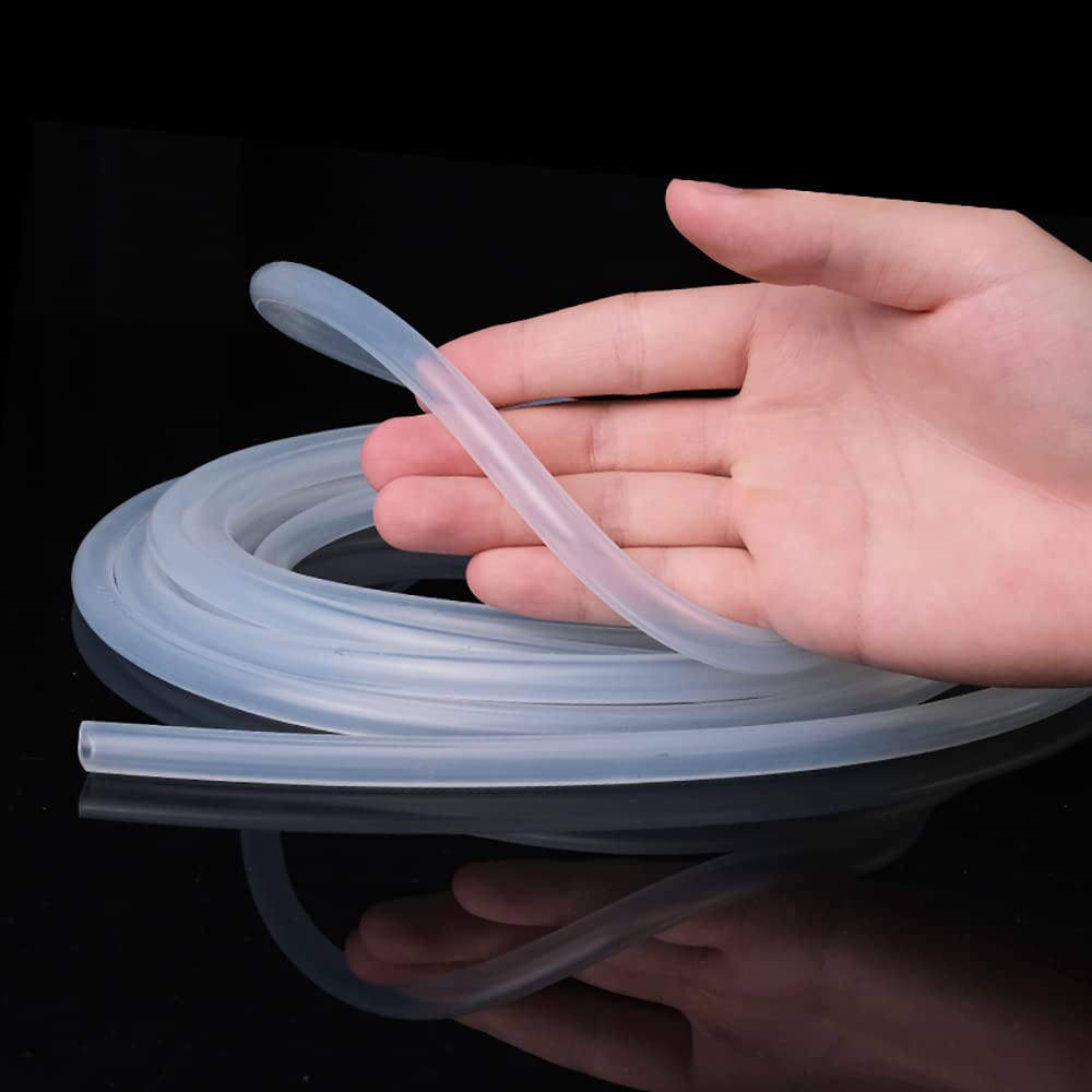 Flexibler Silikonkautschukschlauch in Lebensmittelqualität for industrielle Anwendungen(Length 5m 8 * 11mm)