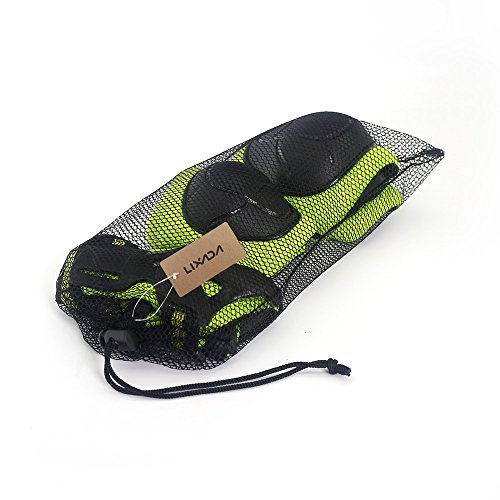 Braçadeira, Andoer Conjunto de almofadas protetoras de proteção de segurança para pulsos 6 peças par