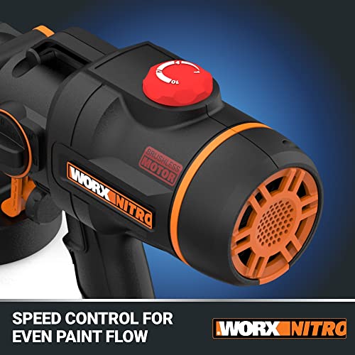 WORX Cordless Paint Sprayer 20V Brushless, WX020L - image 7