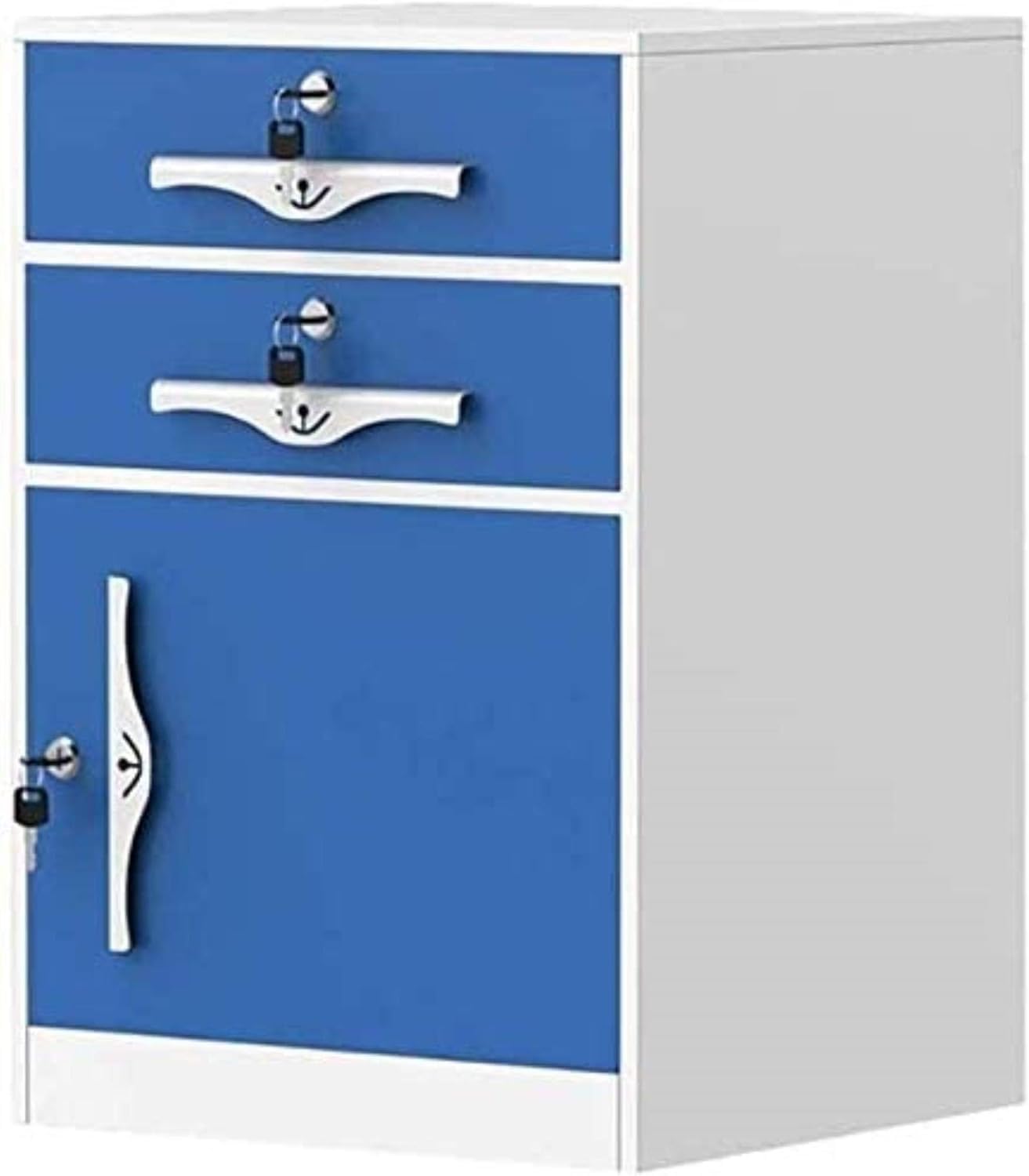 noxozoqm Metal File Cabinets for Home Office Storage with Lock | Secure Locker Storage Solution(A)