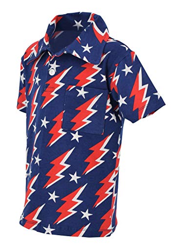 Image of Unique Baby Moisture Wicking Kids Polo Shirts for Toddler Boys Polo Shirt