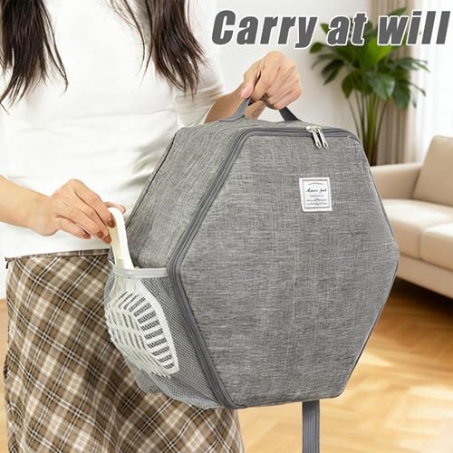 Arenero Portátil Plegable para Gatos y Perros miniatura 4