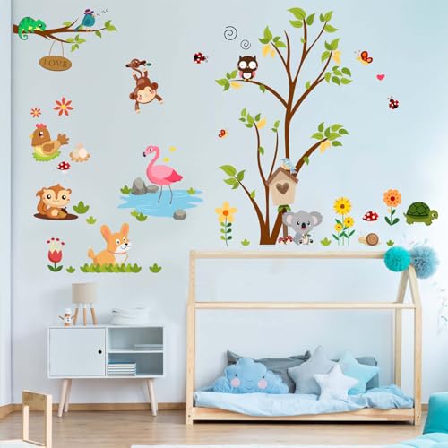 Vinilos Decorativos Animales para Pared 40x37 pulgadas miniatura 3