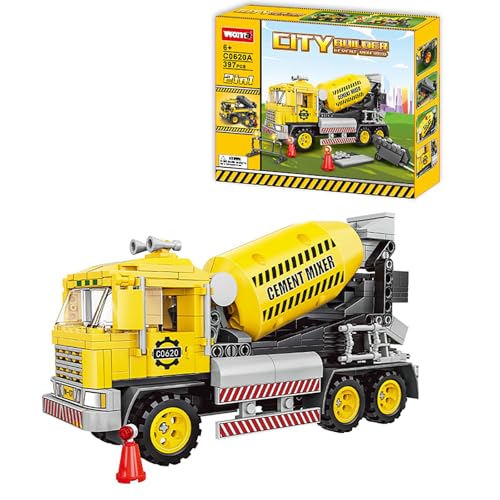 WOMA C0620A Jeu de Construction bétonnière City Builder (397 pièces)