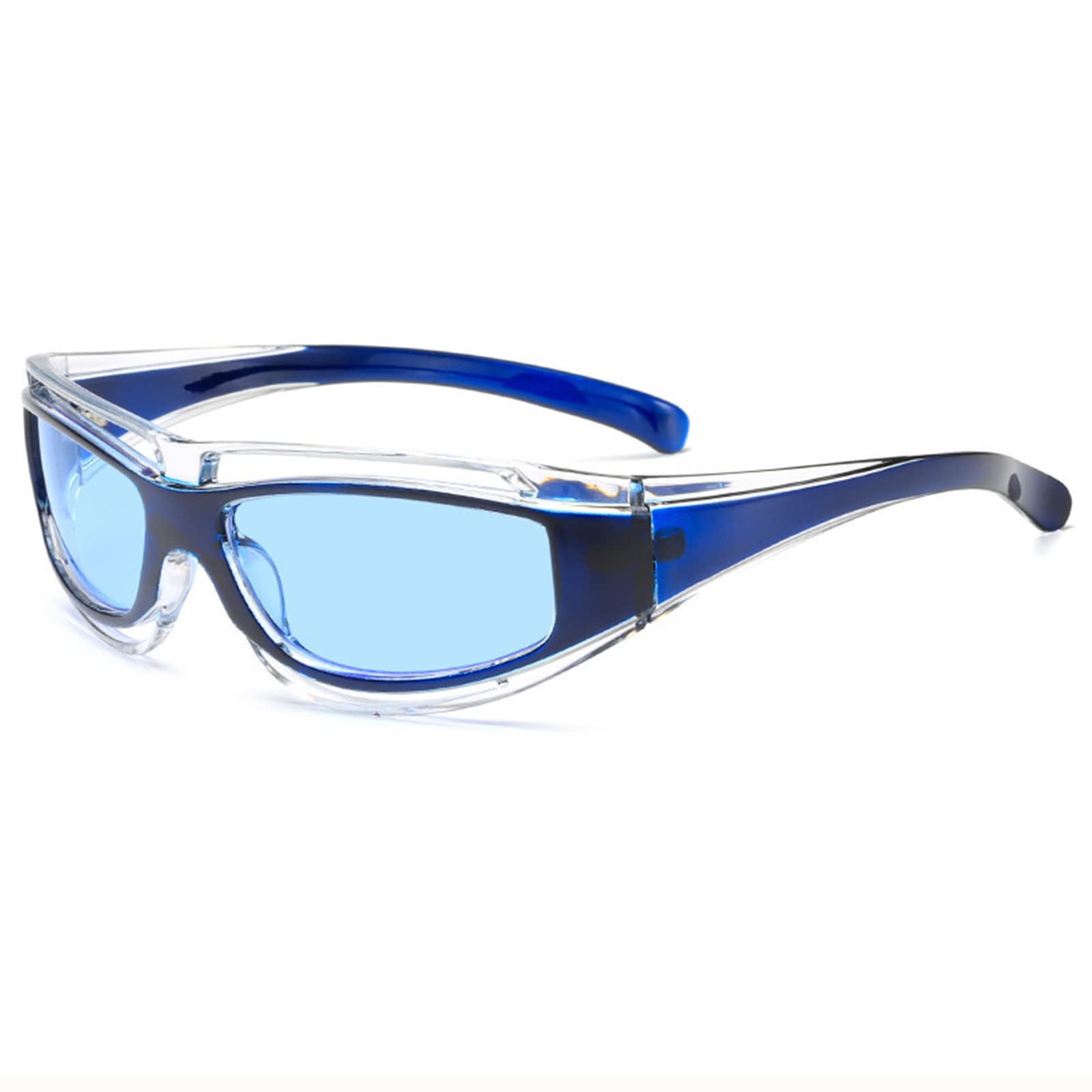 GIFIOREFashion Wrap Around Sunglasses Trendy,Retro Clout Googles for Women Men Sun Glasses Shades