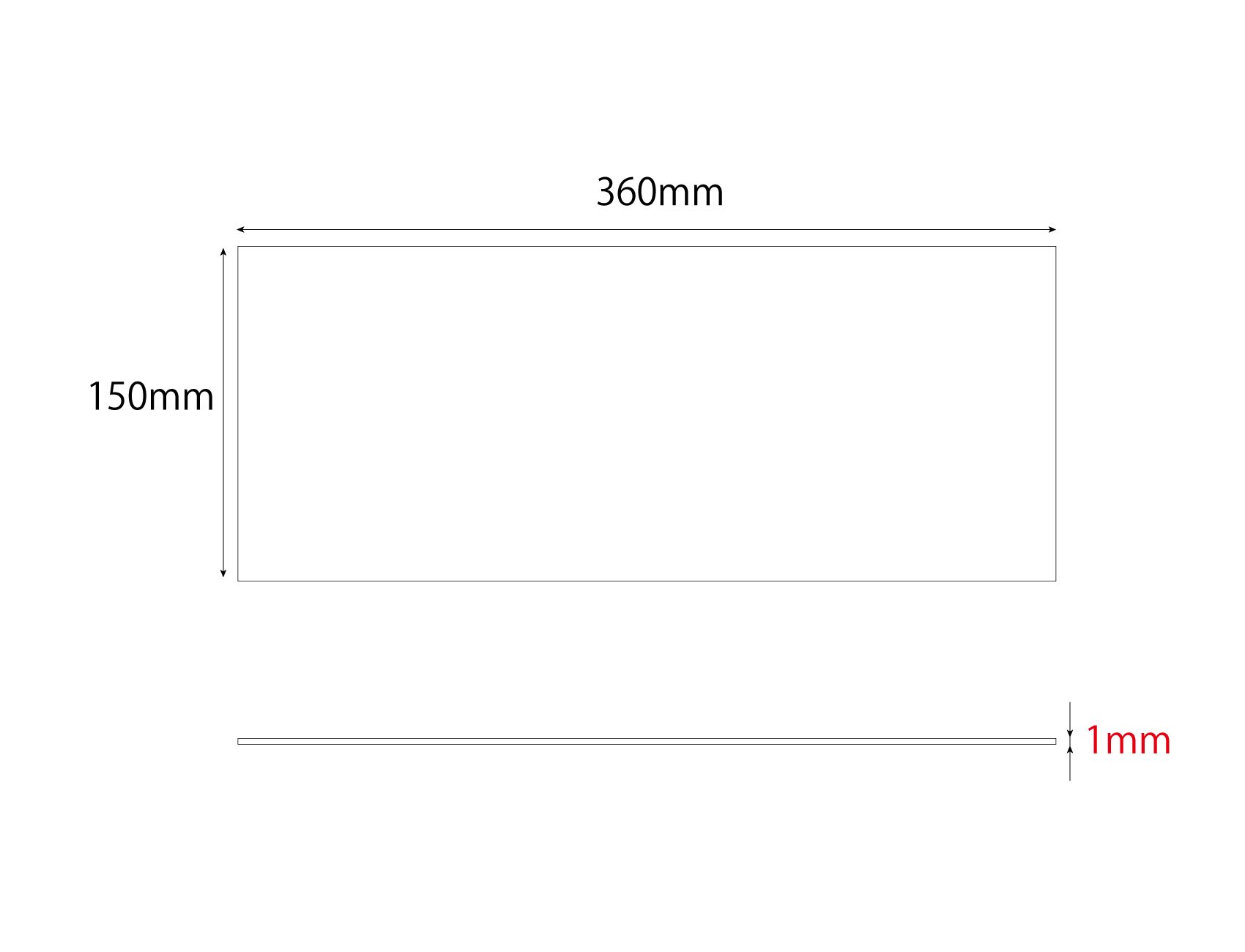 Amazon.co.jp: プラスチック 板 硬質 樹脂 白 360/150/1mm 3枚 セット