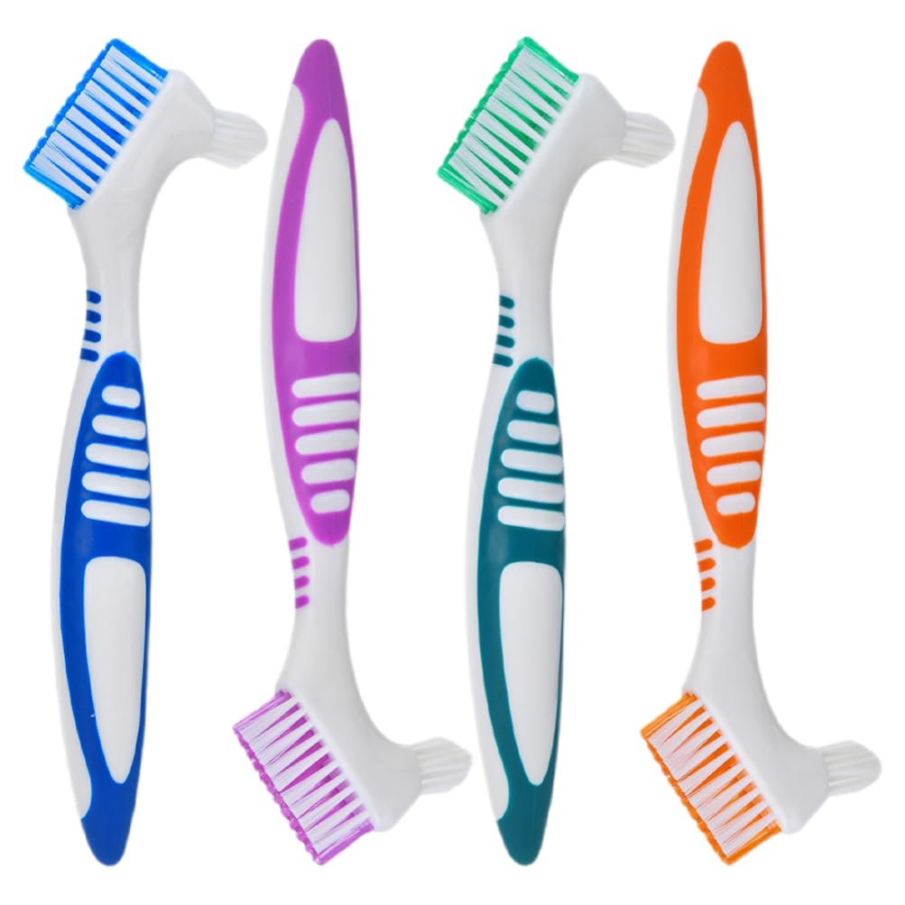 Healeved Ergonomic Large Handle Brush 2-Sided Toothbrush Soft Bristles for Daily Cleaning