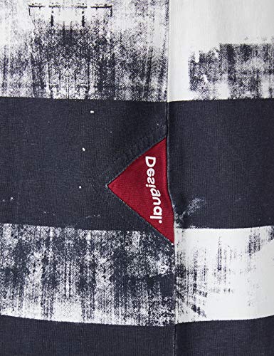 Desigual TS_CALISISTO T-Shirt, Blu, XXL Uomo