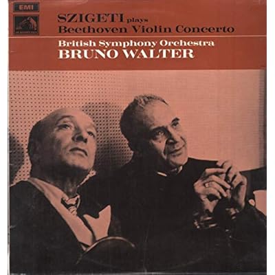 Szigeti Plays Beethoven Violin Concerto