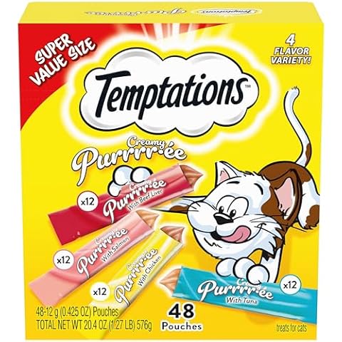 Temptations Creamy Puree Cat Treats Cover