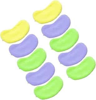 Healvian Dormindo 10 Pçs Venda Para Os Olhos De Cetim Protetores Para Os Olhos Protetores Para Os Olhos Máscara De Cetim Para Os Olhos Para Dormir Para Os Olhos Tapa-Olhos Óculos De